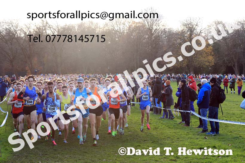 Senior Men and Under-23s, 2023 British Athletics Cross Challenge, Sefton Park, Liverpool. Photo: David T. Hewitson/Sports for All Pics